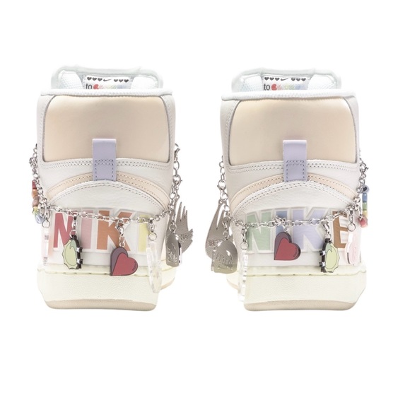 NEW Nike Men’s Terminator High Be True size 10 White Unisex Sneakers - Picture 10 of 16